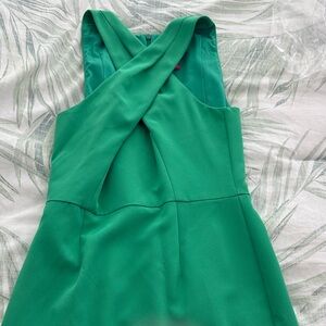 Vince Camuto Vibrant Green Backless Dress